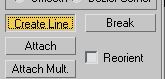 Кнопка Create Line